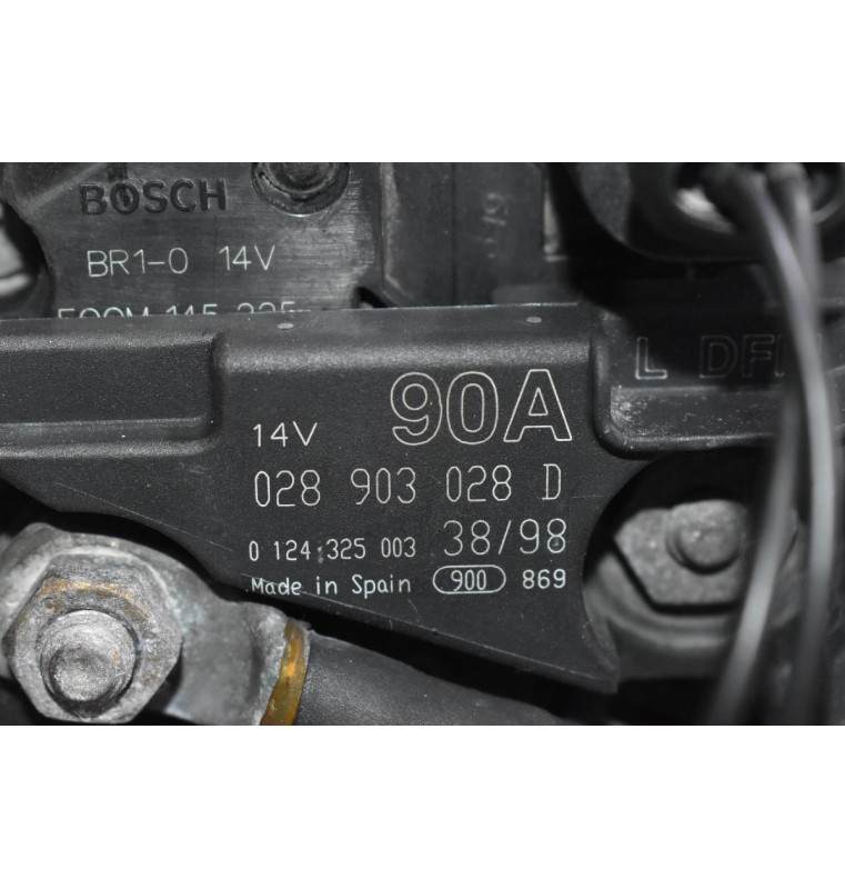 Δυναμό Audi A3 1.8T AGU 2000-2003 028903028D 0124325003 90A (Volkswagen - Seat - Skoda)