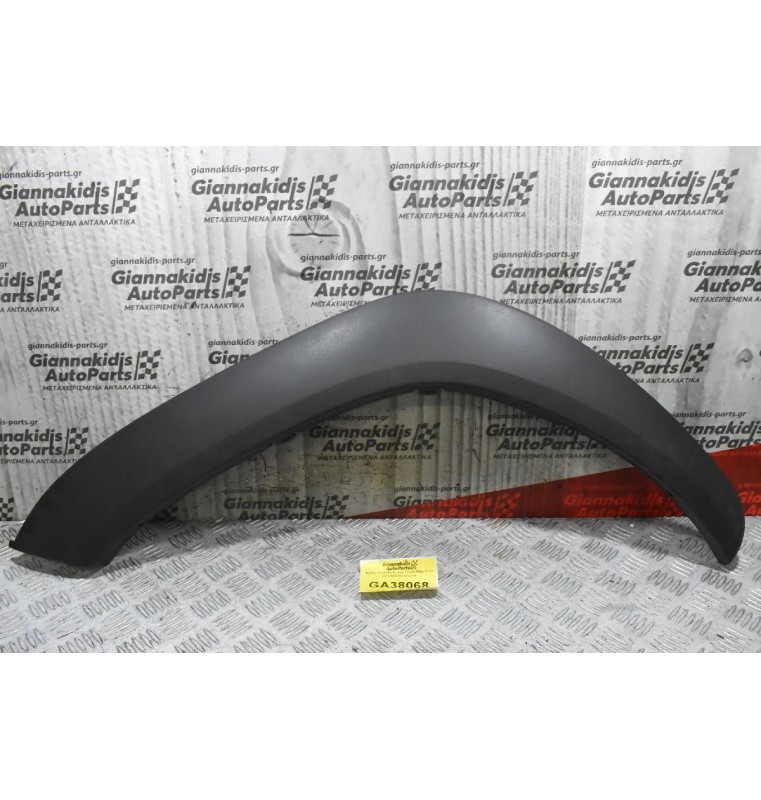 Φρύδια Πλαστικά Φτερού Toyota Hilux Revo 2015-2022 (Καινούρια) (Σετ 6 Τεμάχια)