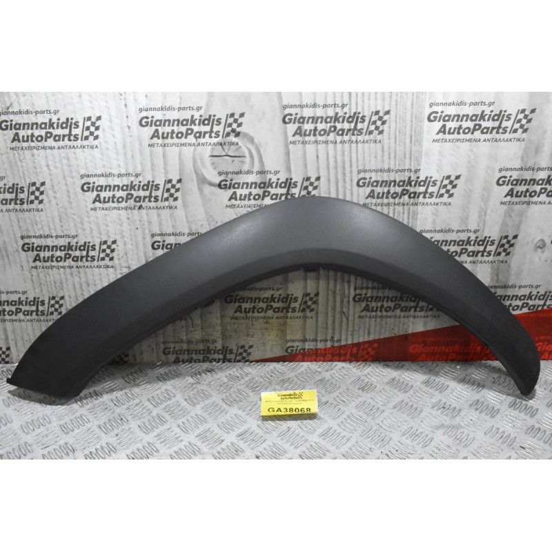 Φρύδια Πλαστικά Φτερού Toyota Hilux Revo 2015-2022 (Καινούρια) (Σετ 6 Τεμάχια)