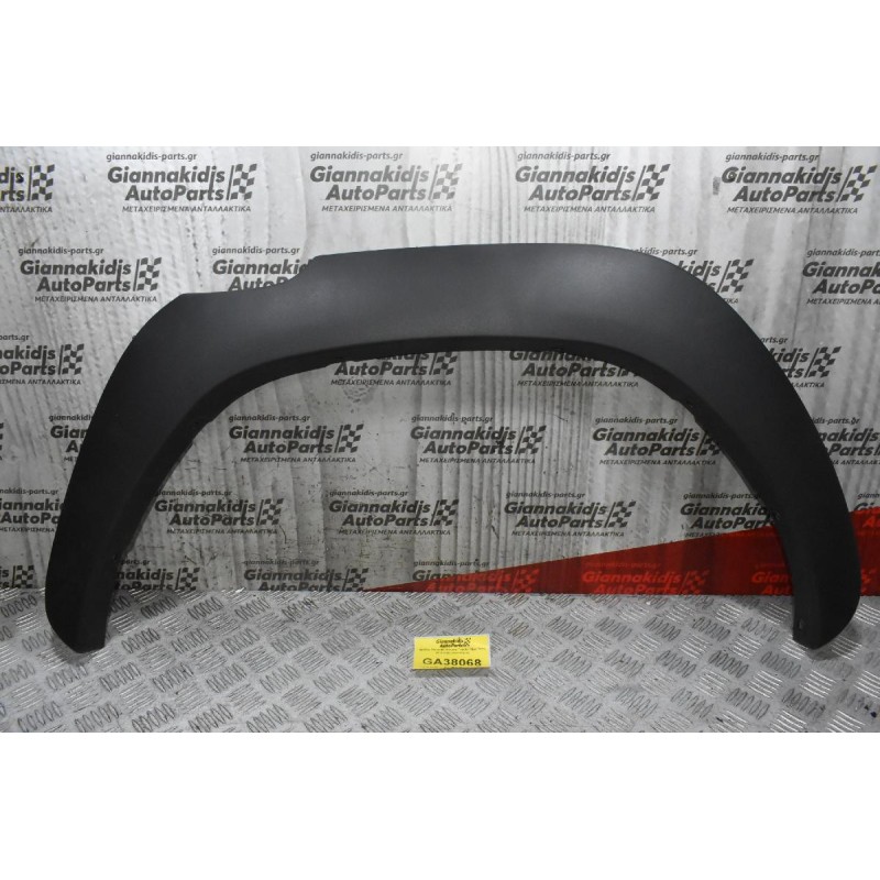 Φρύδια Πλαστικά Φτερού Toyota Hilux Revo 2015-2022 (Καινούρια) (Σετ 6 Τεμάχια)