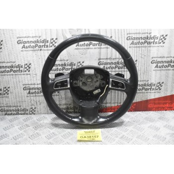 Τιμόνι Με Χειριστήρια Audi A4 B7 2005-2010 4F0124A 62278150A (S4 A6 A3 B7 A6) (Quattro) (F1 Shifting Paddles) (Μικρή Φθορά)