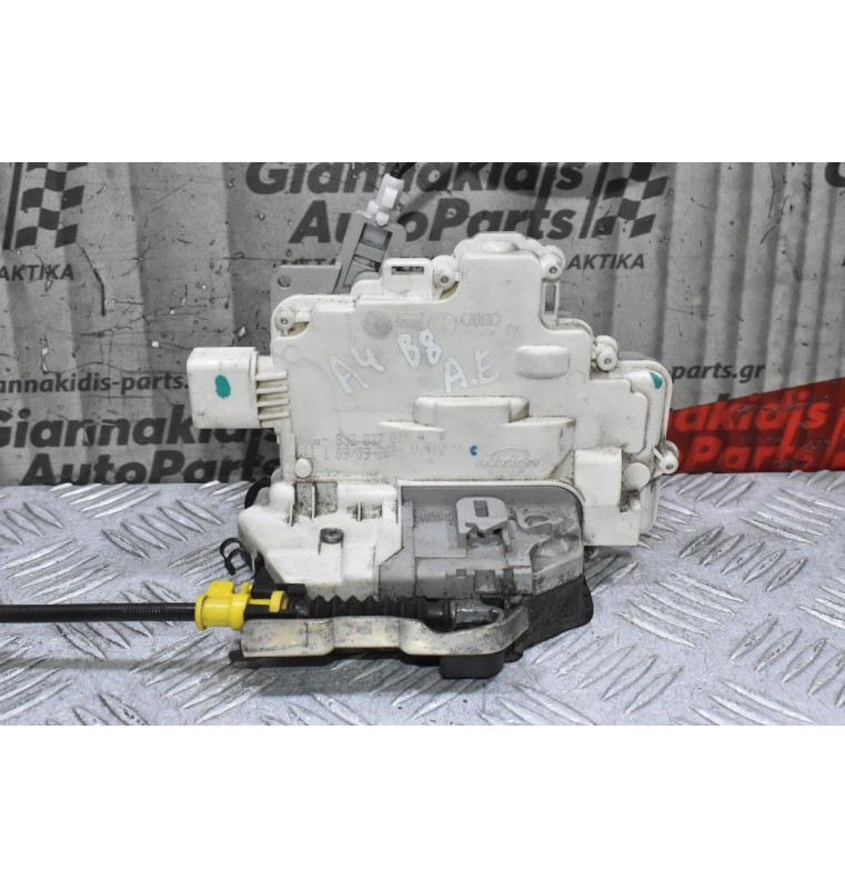 Κλειδαριά Εμπρός Αριστερά Audi A4 B8 2005-2012 8J2837015A (A5 Q3 Q5 Q7 TT) (8 Pins)