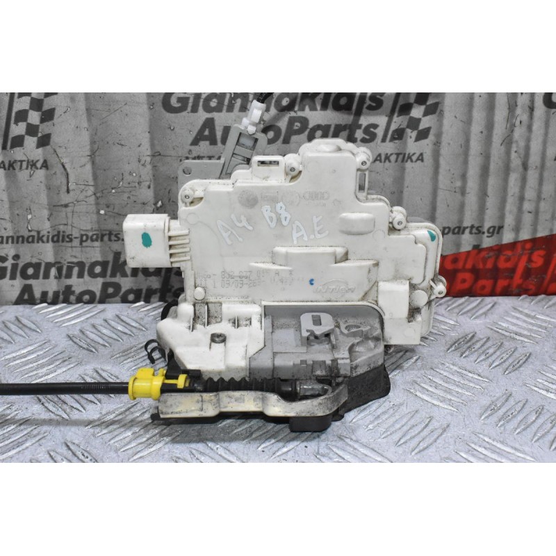 Κλειδαριά Εμπρός Αριστερά Audi A4 B8 2005-2012 8J2837015A (A5 Q3 Q5 Q7 TT) (8 Pins)