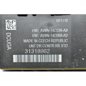 Εγκέφαλος - Πλακέτα Πόρτας Volvo S60 - V60 2010-2020 31318962 (V40) (Πίσω Δεξιά)