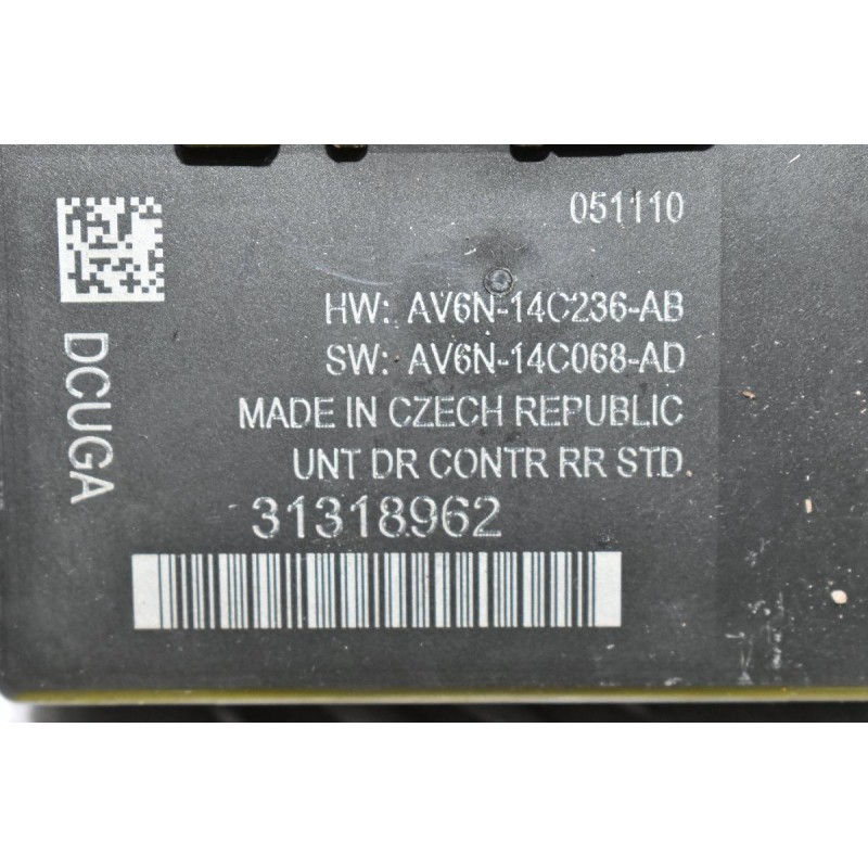 Εγκέφαλος - Πλακέτα Πόρτας Volvo S60 - V60 2010-2020 31318962 (V40) (Πίσω Δεξιά)