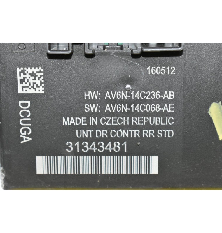 Εγκέφαλος - Πλακέτα Πόρτας Volvo V60 / S60 2010-2020 31343481 (Πίσω Δεξιά)