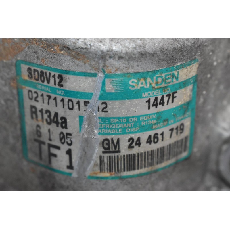 Κομπρεσέρ Aircondition A/C Opel Corsa 1.4cc Z14XEP 2005-2012 SANDEN 24461719 1447F