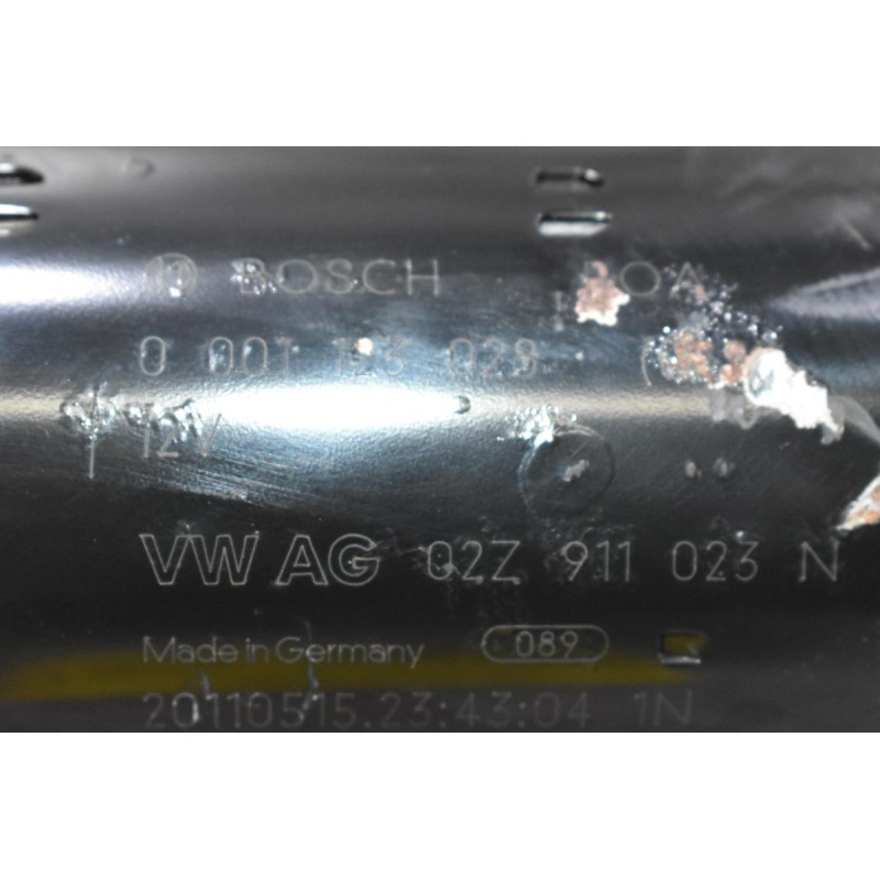 Μίζα Skoda Octavia - Fabia 1.6 CAY Diesel 110A 2004-2018 0001123028 02Z911023N (Volkswagen Crafter - Polo - T5 - Caddy) (Audi A3) (Seat - Altea - Ibiza - Leon)