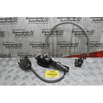 Κλειδαριές - Χερούλι Πίσω Αριστερής Πόρτας Καρότσας Renault Trafic 2000-2012 (Σετ) 06256D (Opel Vivaro - Nissan Primastar)