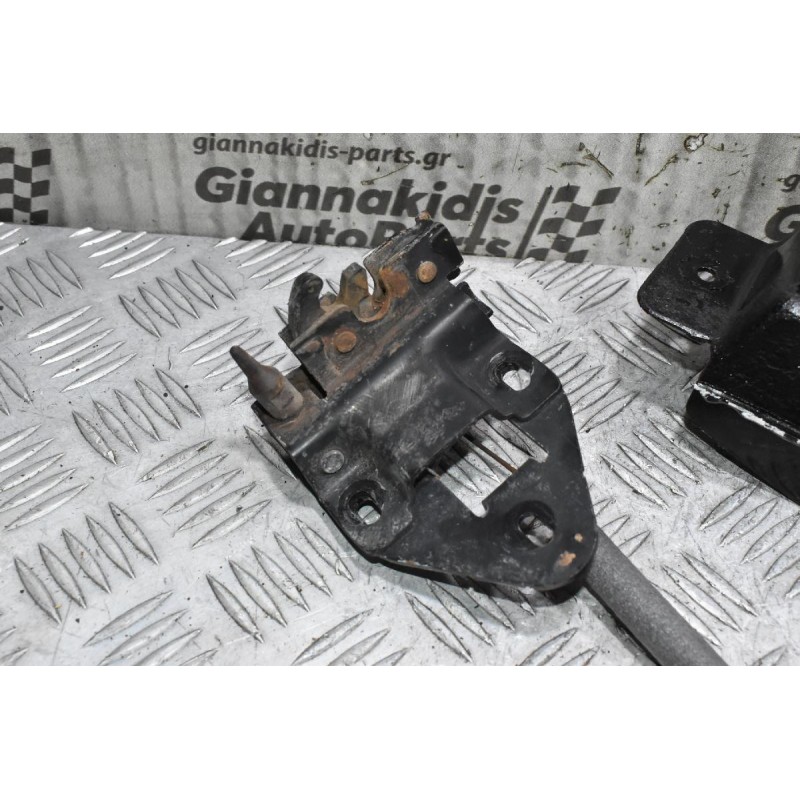 Κλειδαριές - Χερούλι Πίσω Αριστερής Πόρτας Καρότσας Renault Trafic 2000-2012 (Σετ) 06256D (Opel Vivaro - Nissan Primastar)