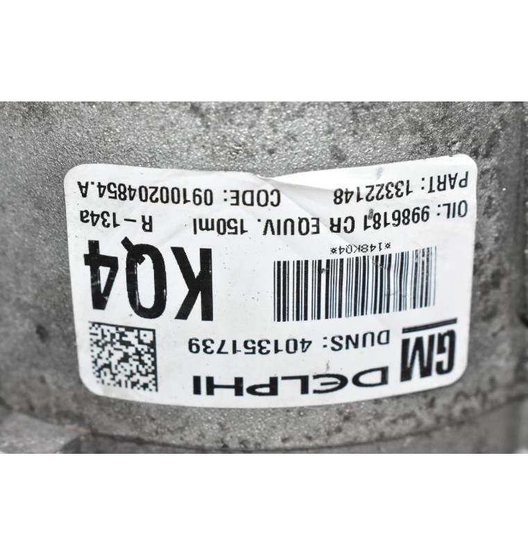 Κομπρεσέρ Aircondition - A/C Opel Astra - Zafira - Meriva 1.7 A17DT 2006-2014 401351739