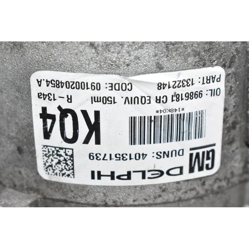 Κομπρεσέρ Aircondition - A/C Opel Astra - Zafira - Meriva 1.7 A17DT 2006-2014 401351739