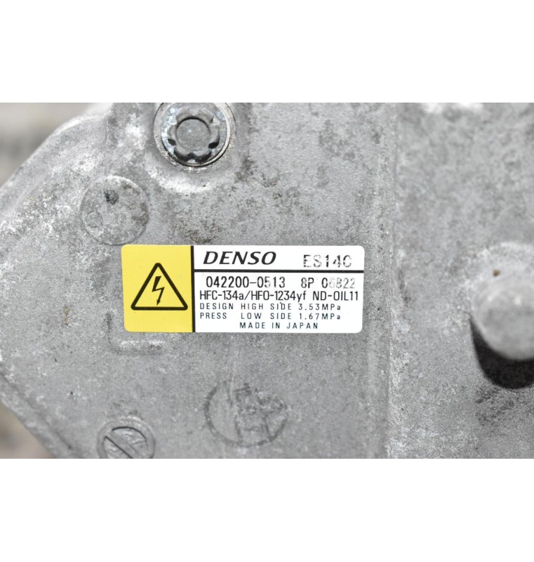 Κομπρεσέρ Aircondition A/C Toyota Yaris - Prius 1.5 Hybrid 1NZ 2011-2023 (Ηλεκτρικό) 042200-0513