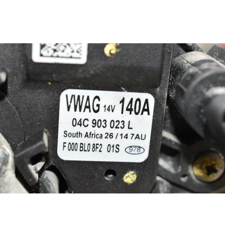 Δυναμό Volkswagen Polo 1.2 TSI CJZ 2012-2020 04C903023L (Seat Ibiza)