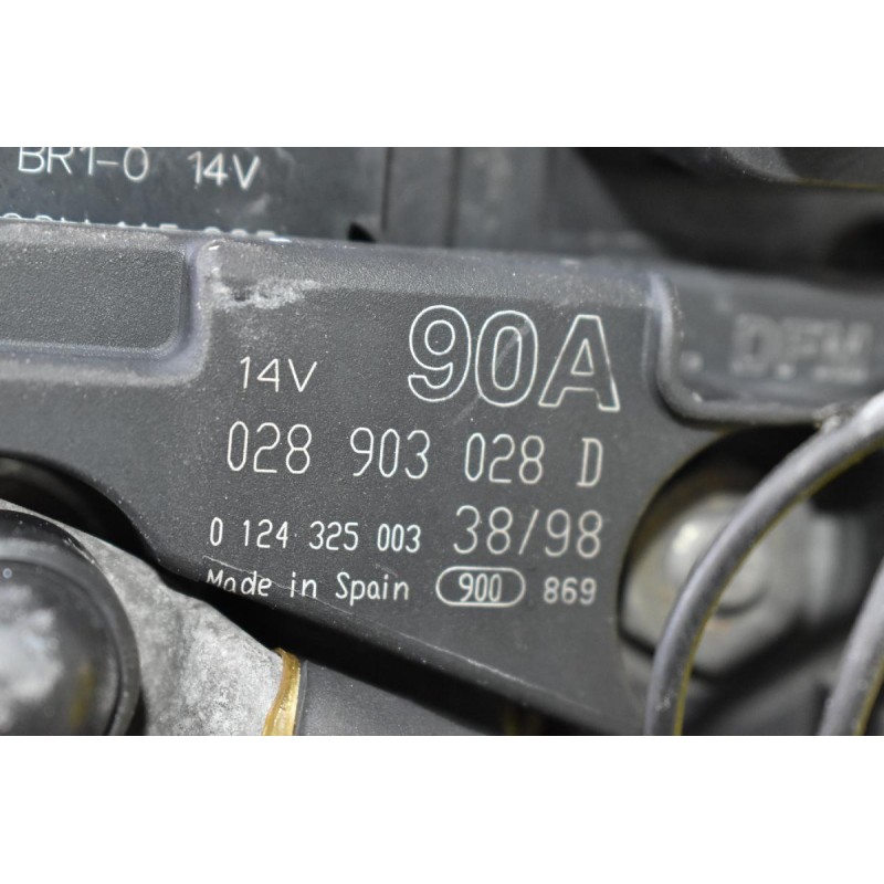 Δυναμό Audi A3 1.8T 20VT AGU 2000-2003 028903028D 0124325003 90A (Volkswagen Golf - Seat - Skoda)