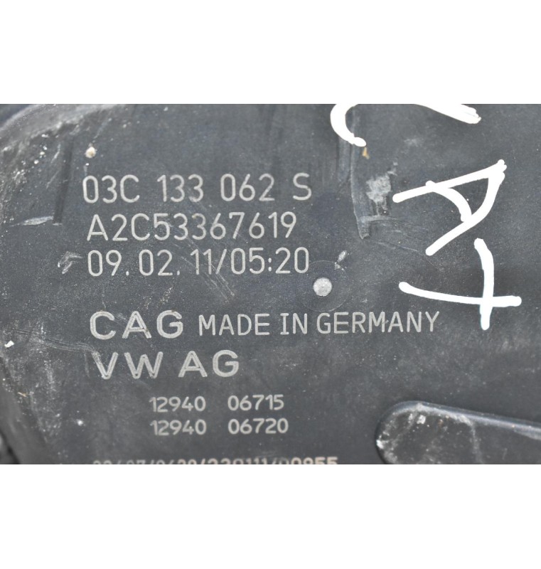 Πεταλούδα Γκαζιού Volkswagen Golf V 1.4 TSI CAΧ 2003-2009 03C133062S A2C53367619