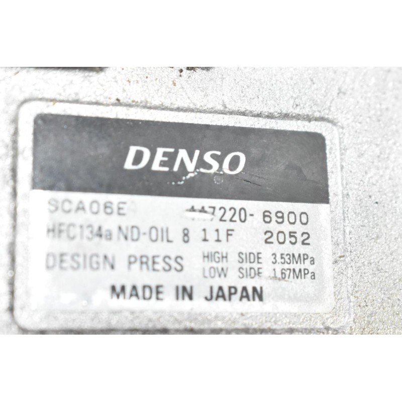 Κομπρεσέρ Aircondition - A/C Κλιματισμός Daihatsu Sirion K3 1998-2006 DENSO 447220-6900