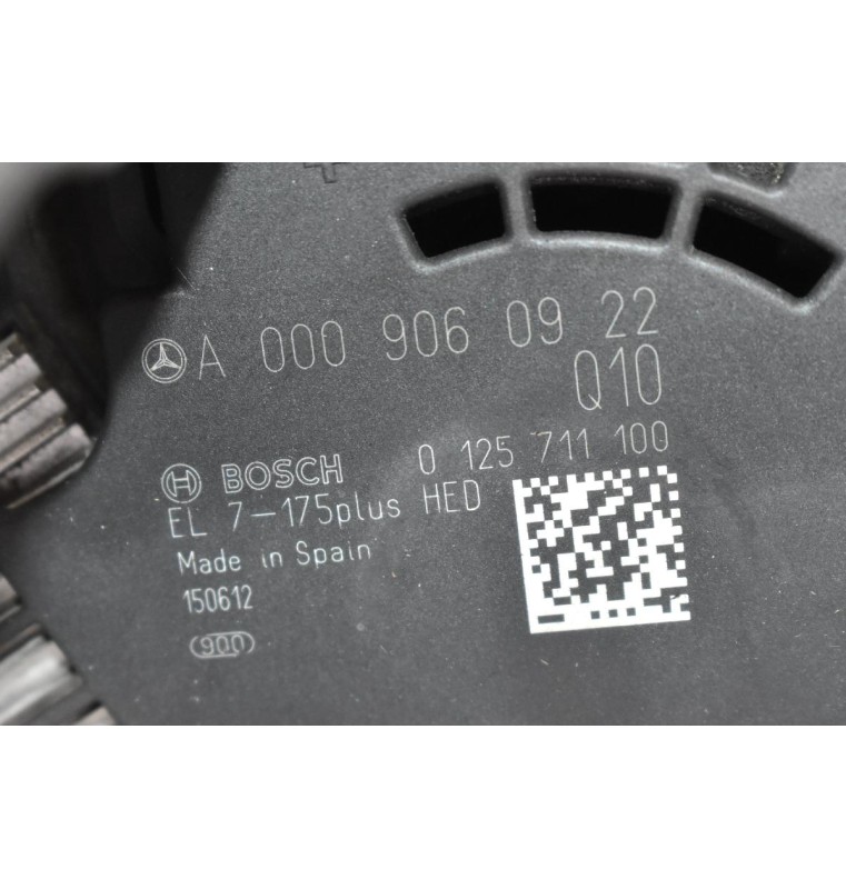 Δυναμός Mercedes-Benz E200 W212 /C200 W205 2.0 175A 274920 2005-2020 A0009060922 0125711100 (W213 W214 W218)