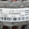 Δυναμό Fiat Doblo Strada 1.3 Multijet 70A 263A2000 2005-2015 51854905 MS1012101211 (Opel Combo)