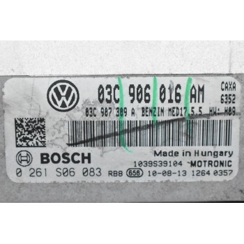 Εγκέφαλος Κινητήρα Volkswagen Golf 1.4 CAX TSI 2005-2013 BOSCH 03C906016AM 0261S06083  (Polo - Jetta - Passat) (Seat Skoda Audi)