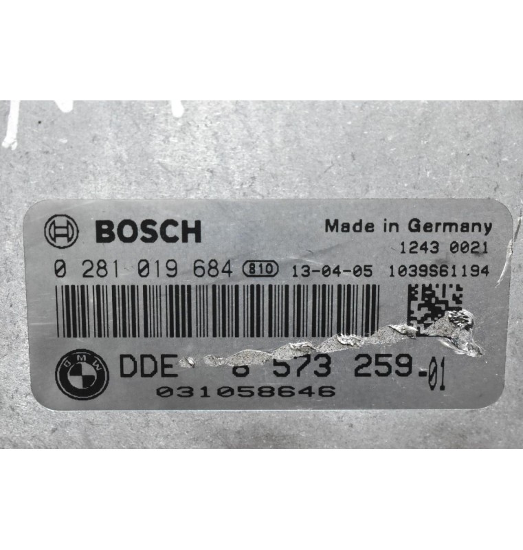 Εγκέφαλος Bmw F30 F31 F25 2010-2020 0281019684 8573259-01 (F20)