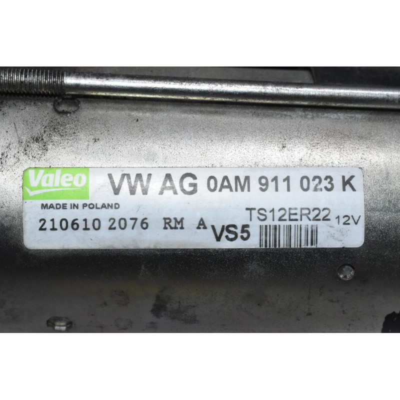 Μίζα Volkswagen Golf 1.4 TSI CAV CAX 0AM911023K 2008-2015 (Seat Skoda Audi) (Valeo)