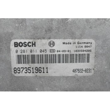 Εγκέφαλος Isuzu 2003-2015 0281011045 8973519611