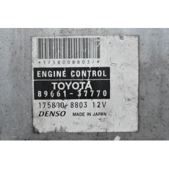 Εγκέφαλος Toyota - Hino 2010-2022 89661-37770 175800-8803 (Isuzu Mitsubishi Daihatsu)