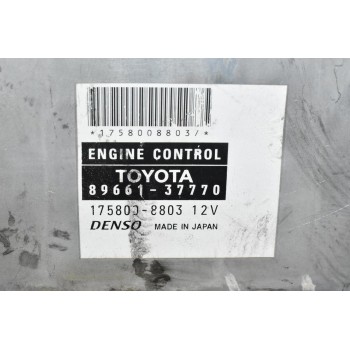 Εγκέφαλος Toyota - Hino 2010-2022 89661-37770 175800-8803 (Isuzu Mitsubishi Daihatsu)