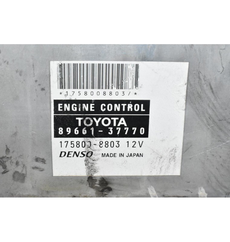 Εγκέφαλος Toyota - Hino 2010-2022 89661-37770 175800-8803 (Isuzu Mitsubishi Daihatsu)