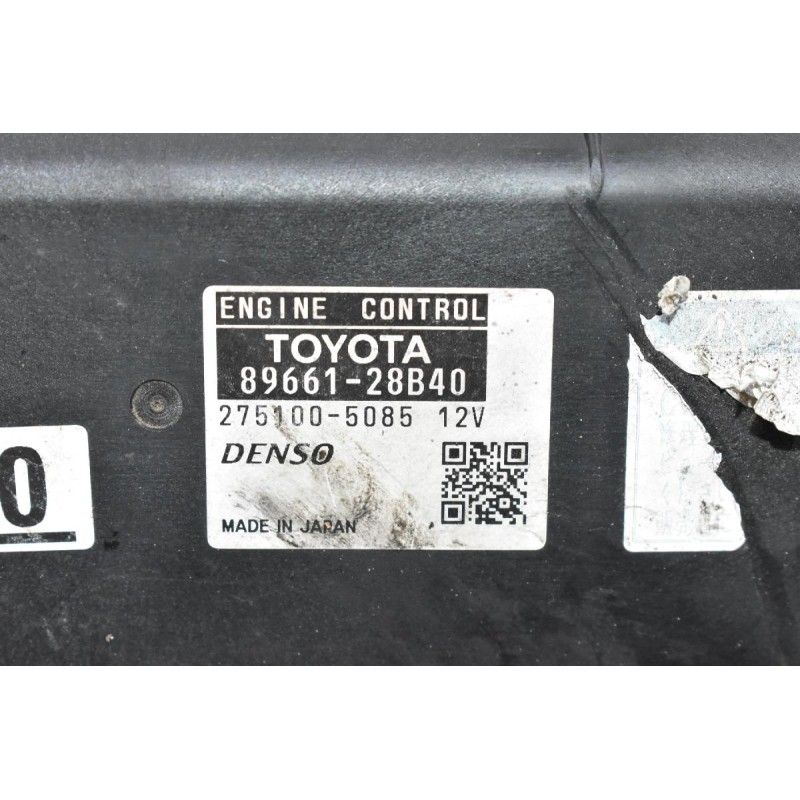 Εγκέφαλος Toyota RAV 4 2.2 2AZ 2005-2012 DENSO 89661-28B40 275100-5085