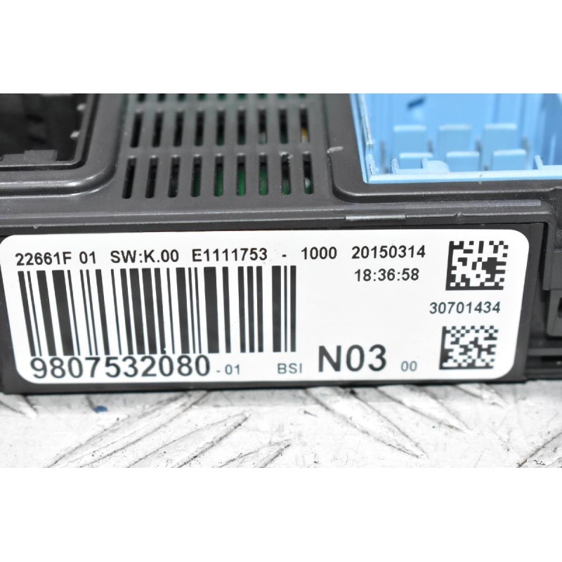 Ασφαλειοθήκη - Ασφάλειες Peugeot 208 - 2008 2013-2018 (Citroen C4) E1064159 E104160 9807532080