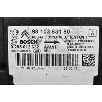 Εγκέφαλος Αερόσακων Peugeot 208 2010-2020 9810363180 0285012632