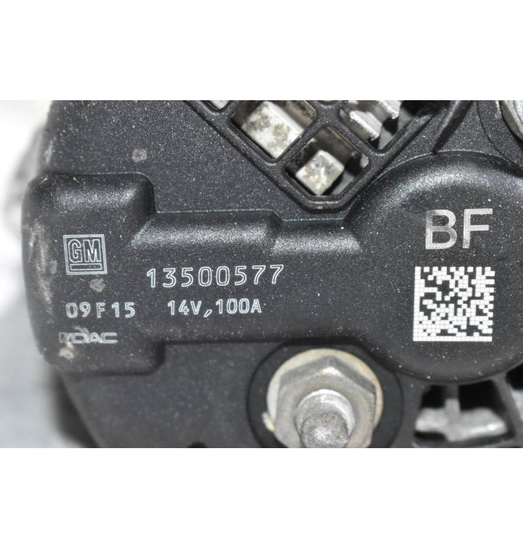 Δυναμό Chevrolet Cruze 1.6 1.8 F16D4 F18D4 2009-2017 13500577 100A (Opel Insignia - Astra A16XER A18XER) (Σπασμένο Πλαστικό)