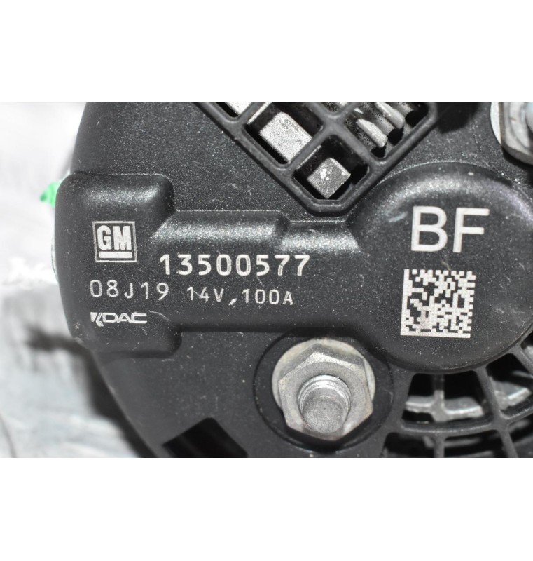 Δυναμό Chevrolet Cruze 1.6 1.8 F16D4 F18D4 2009-2017 13500577 100A (Opel Insignia - Astra A16XER A18XER)