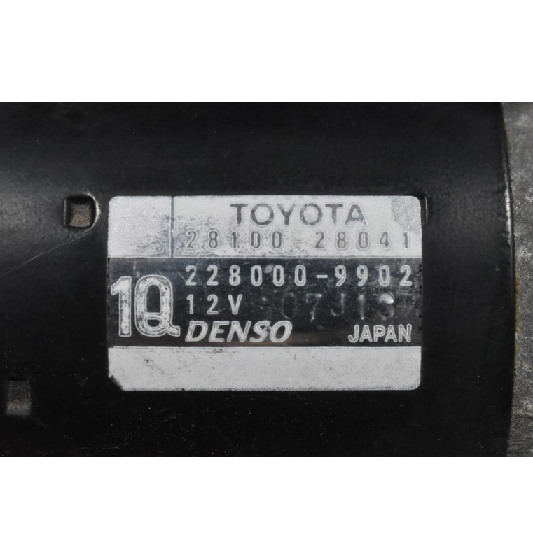 Μίζα Toyota RAV 4 1AZ - 2AZ 2006-2011 DENSO (13 Δόντια) 28100-28041 228000-9902