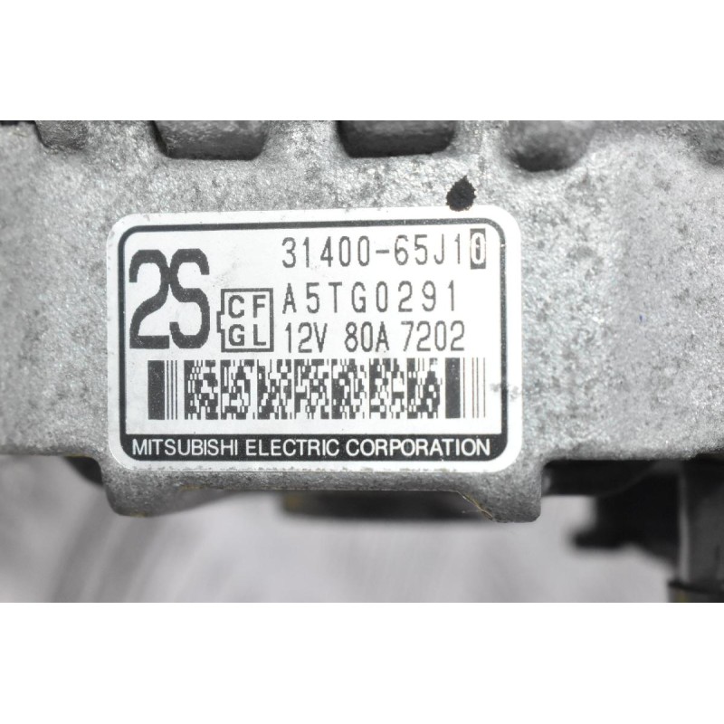 Δυναμό Suzuki Grand Vitara / Swift / SX4 M16A / J20A 2005-2015 31400-65J10 A5TG0291 80A
