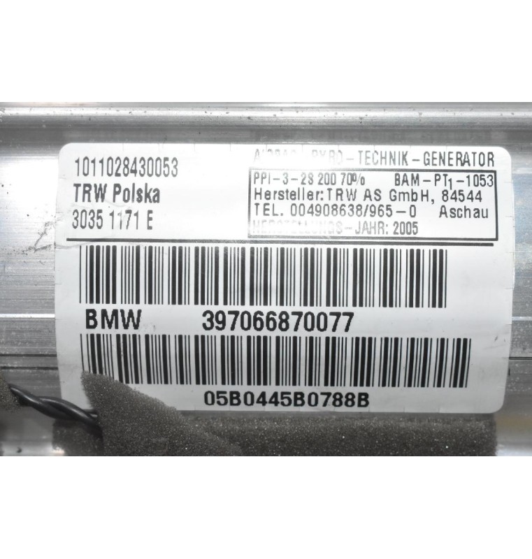 Αερόσακος Συνοδηγού Bmw E87 X1 2004-2012 397066870077 (Γνήσιος)