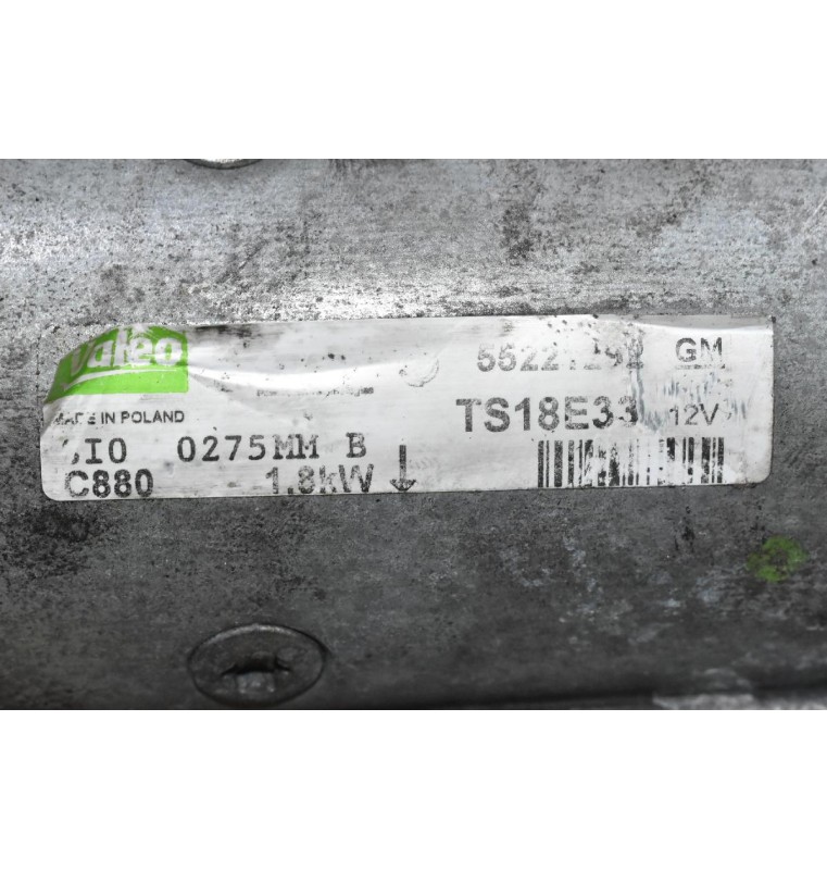 Μίζα Opel Corsa - Astra - Meriva 1.3 A13DTE 2009-2014 55221292