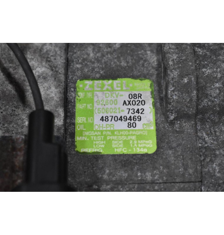 Κομπρεσέρ Aircondition Nissan Micra CR14 2003-2010 92600AX020 506021-7342 487049469