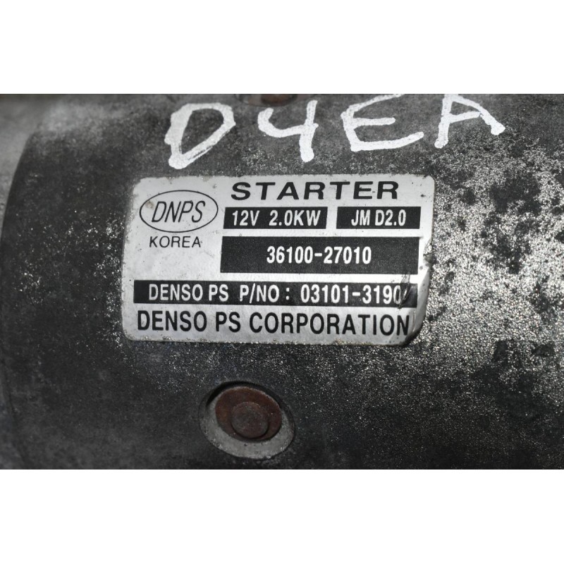 Μίζα Hyundai Santa Fe 2.2 D4EA 2001-2005 36100-27010