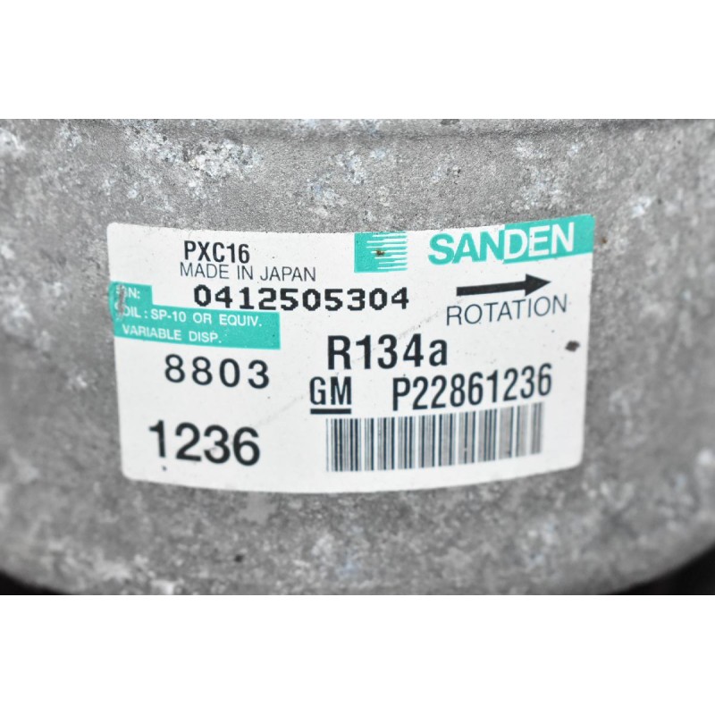 Κομπρεσέρ Aircondition - A/C Opel Insignia 2.0 A20DTE 2008-2018 P22861236