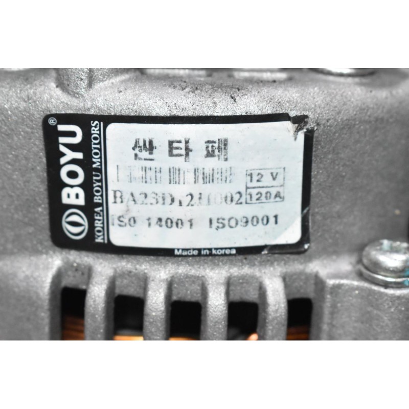 Δυναμό Kia Sportage - Tucson 2.0 CRD 140PS D4EA 2004-2009 120A