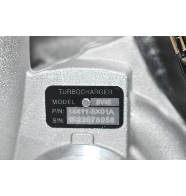 Turbo/Τουρμπίνα Nissan Navara D40/Pathfinder 2.5 YD25 2010-2015 (Euro 5) 14411-5X01A (Καινούργια)