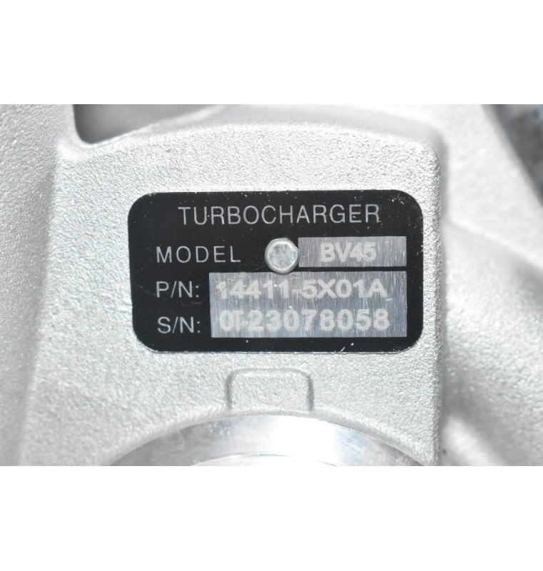 Turbo/Τουρμπίνα Nissan Navara D40/Pathfinder 2.5 YD25 2010-2015 (Euro 5) 14411-5X01A (Καινούργια)