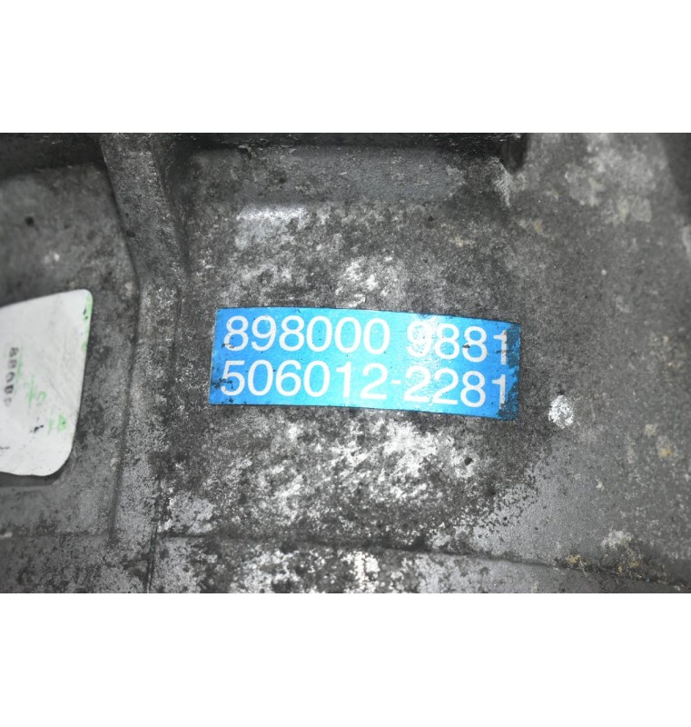 Κομπρεσέρ Aircondition - A/C Isuzu D-Max 3.0 4JJ1 2007-2012 8980009881 506012-2281  506211-9690