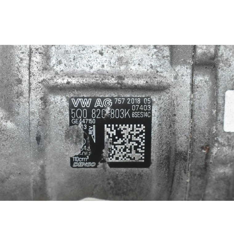 Κομπρεσέρ Aircondition A/C Volkswagen Polo  / Fabia  / Golf / A3 1.0 TSI CHZ 2010-2019 5Q0820803K 757201805