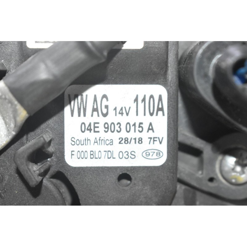 Δυναμό Volkswagen Polo  / Fabia  / Golf / A3 1.0 TSI CHZ 2010-2019 04E903015A