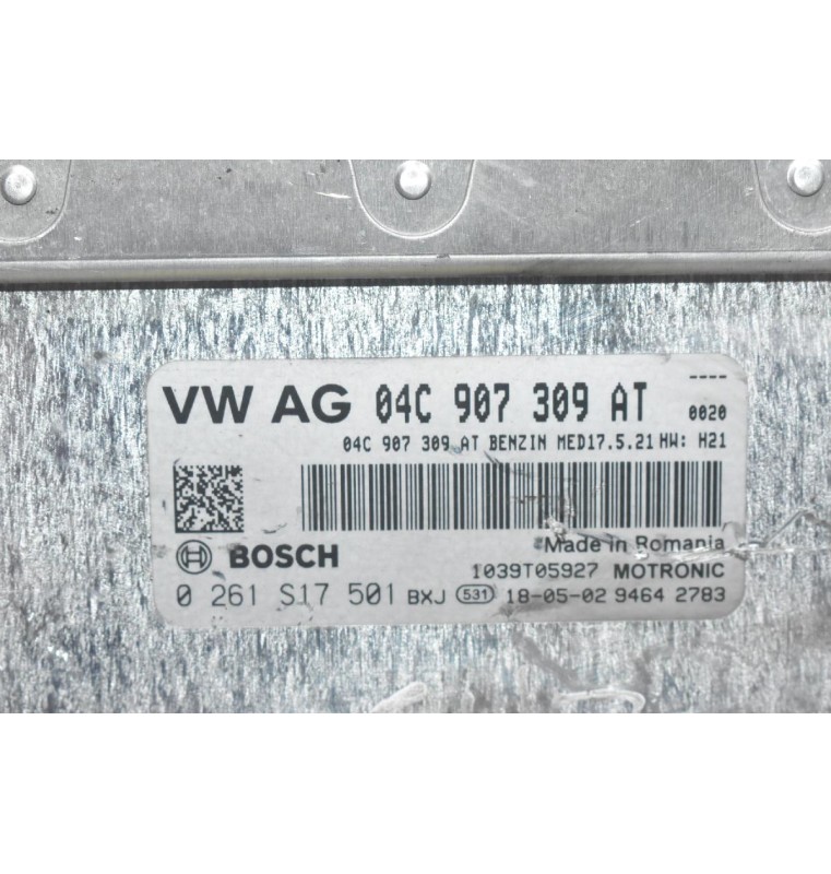 Εγκέφαλος Volkswagen Polo  / Fabia  / Golf / A3 1.0 TSI CHZ 2010-2019 04C907309AT 0261517501