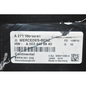 Εγκέφαλος Mercedes-Benz C200 E200 SLK250 C250 271860 2005-2019 A2711500391 A0034468840